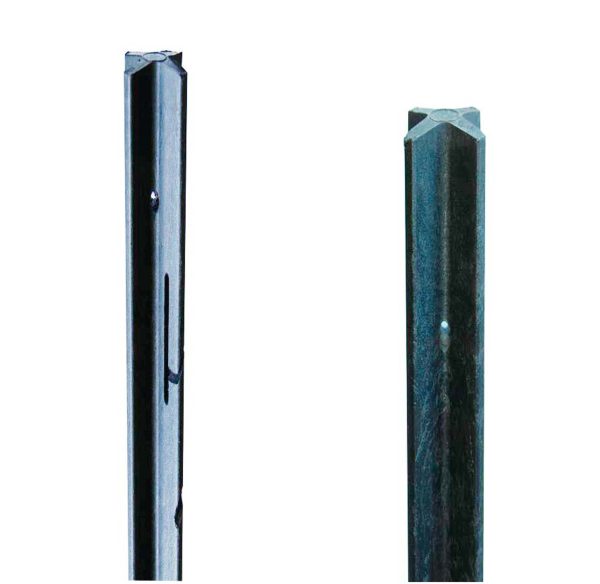 Poteaux recyclés Profilé en croix avec pointe Goebel