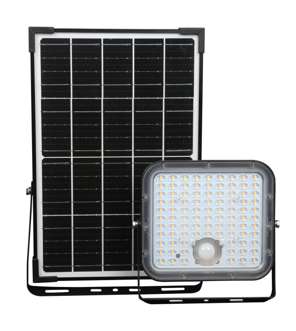 Projecteur solaire Helios 30w / 4800lm automatique et télécommande JFC